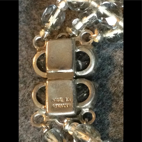 Vintage Three Strand Bracelet Made in Germany - Picture 6 of 7